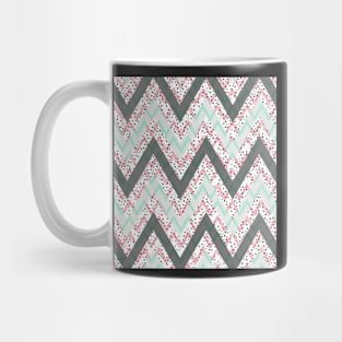 Abstract Chevron Pattern Mug